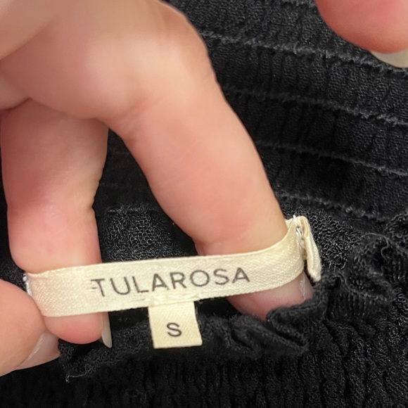 Tularosa Jacqueline Off Shoulder Embroidered Mini Dress Size Small - Picture 5 of 12